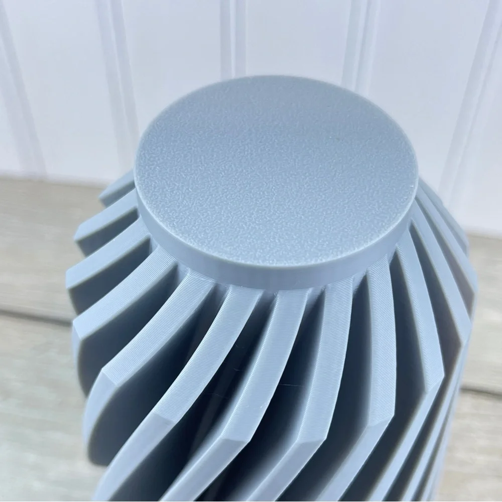 Modern Swirl Vase,  The Travix Vase, Flower Vase, Dried Flowers